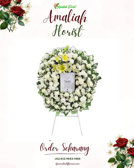 Krans Bunga Duka Semawung